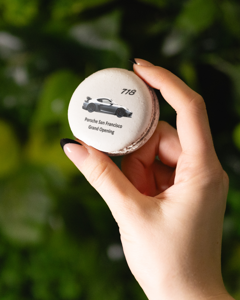 36 Local Custom Printed Macarons – miFLAVOUR