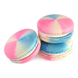 
                  
                    Load image into Gallery viewer, Raspberry Cotton Candy Macaron
                  
                