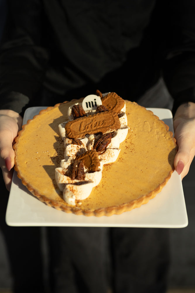 
                  
                    Load image into Gallery viewer, Pumpkin Bourbon Cheesecake Tart
                  
                