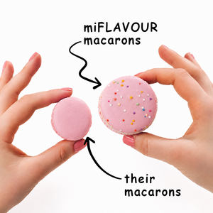 Raspberry Cotton Candy Macaron – miFLAVOUR