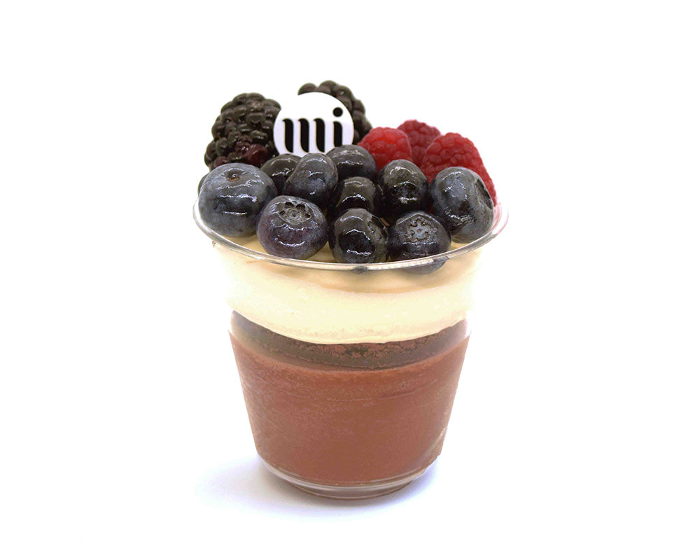 Rum Mousse Berry Clear Cup