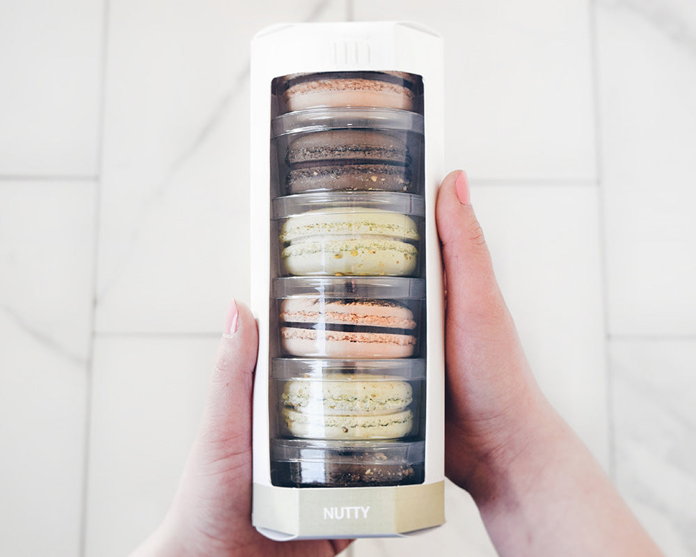 
                  
                    Load image into Gallery viewer, NUTTY Macaron Gift Box
                  
                